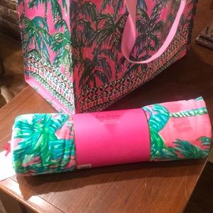 NWT Lily Pulitzer Beach Towel